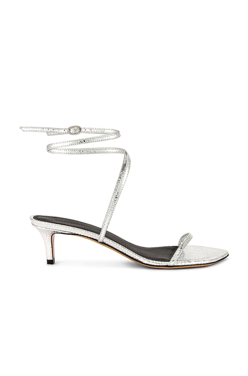 Image 1 of Isabel Marant Aridee Shiny Sandal in Silver