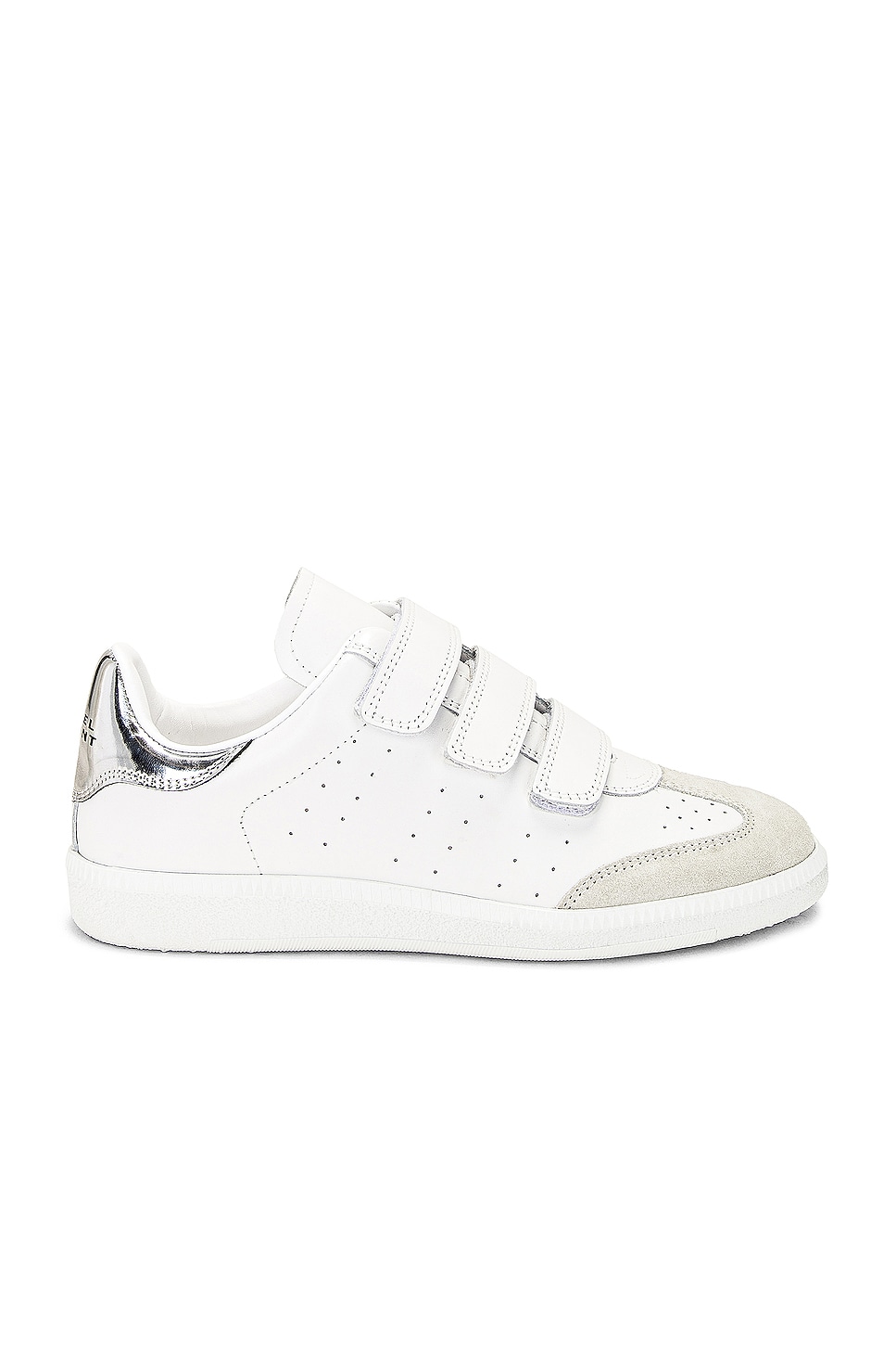 Image 1 of Isabel Marant Beth Sneaker in Silver