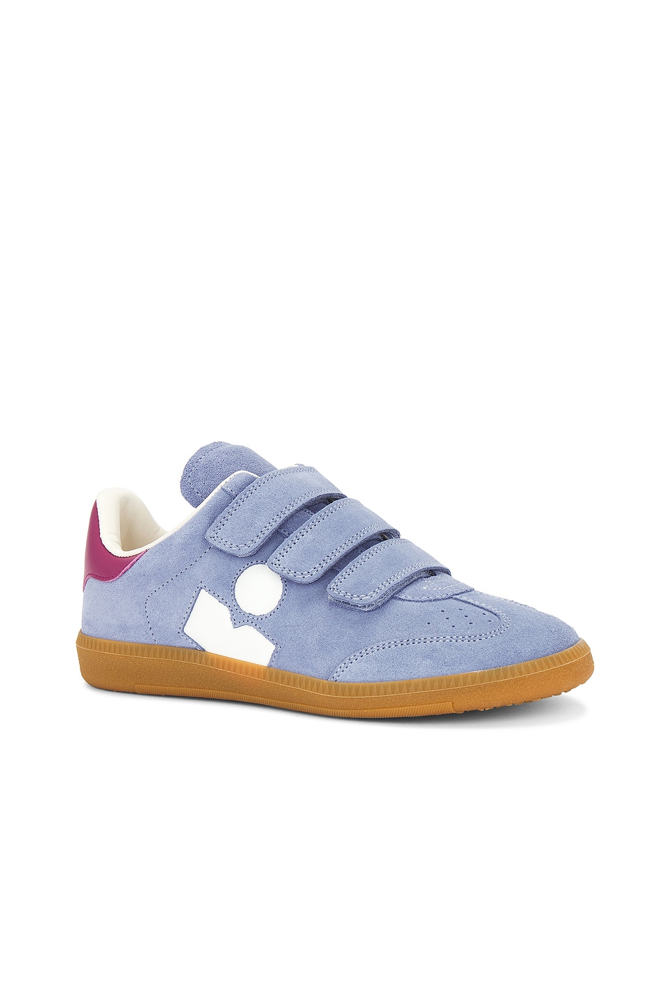 Shop Isabel Marant Beth Sneaker In Blue & White