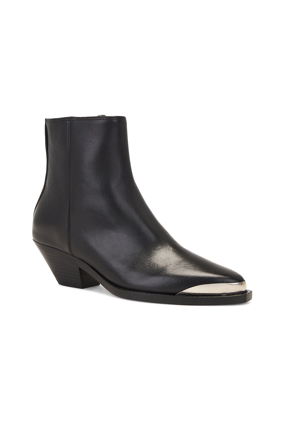 Shop Isabel Marant Adnae Boot In Black