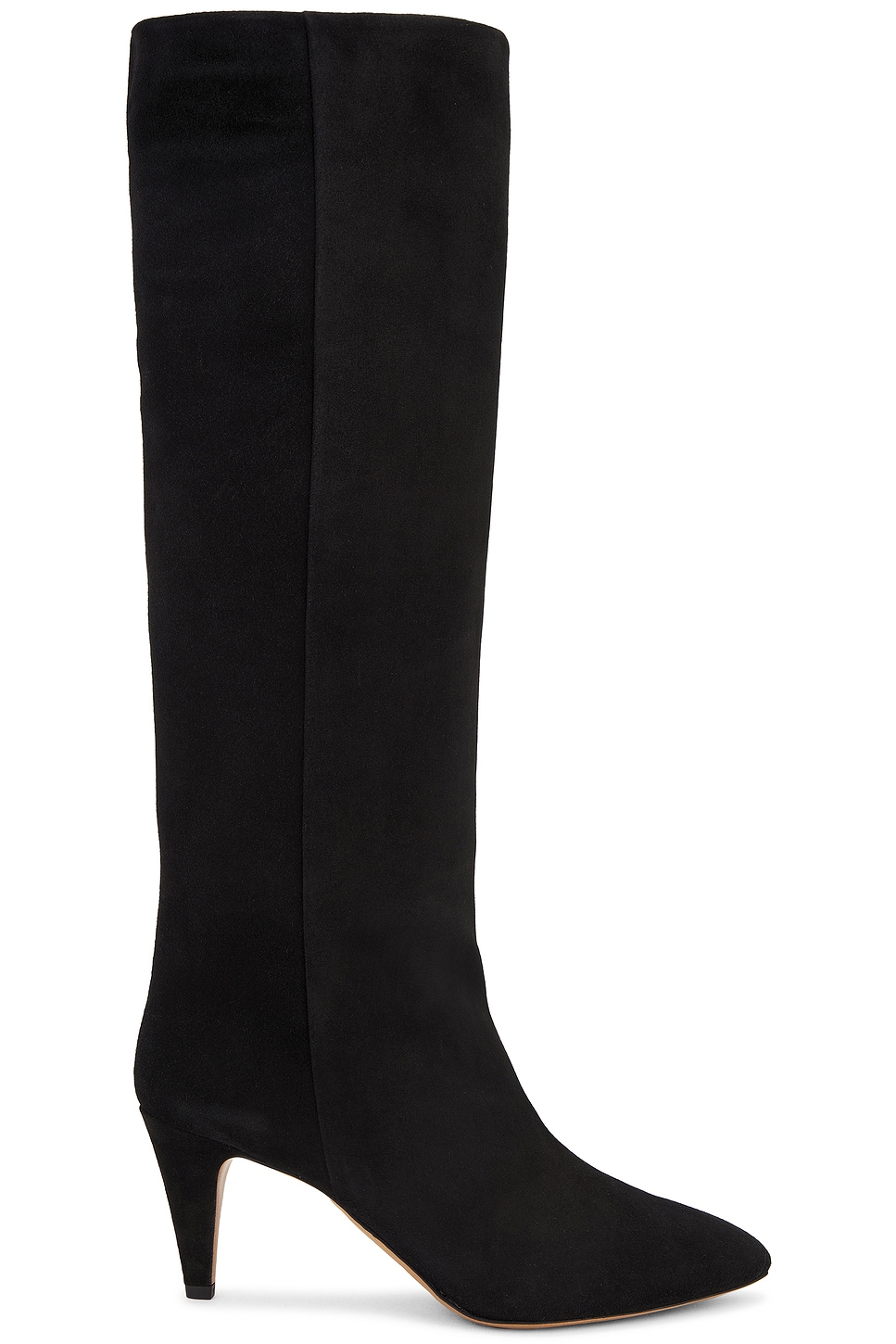 Laspi Suede Boot in Black