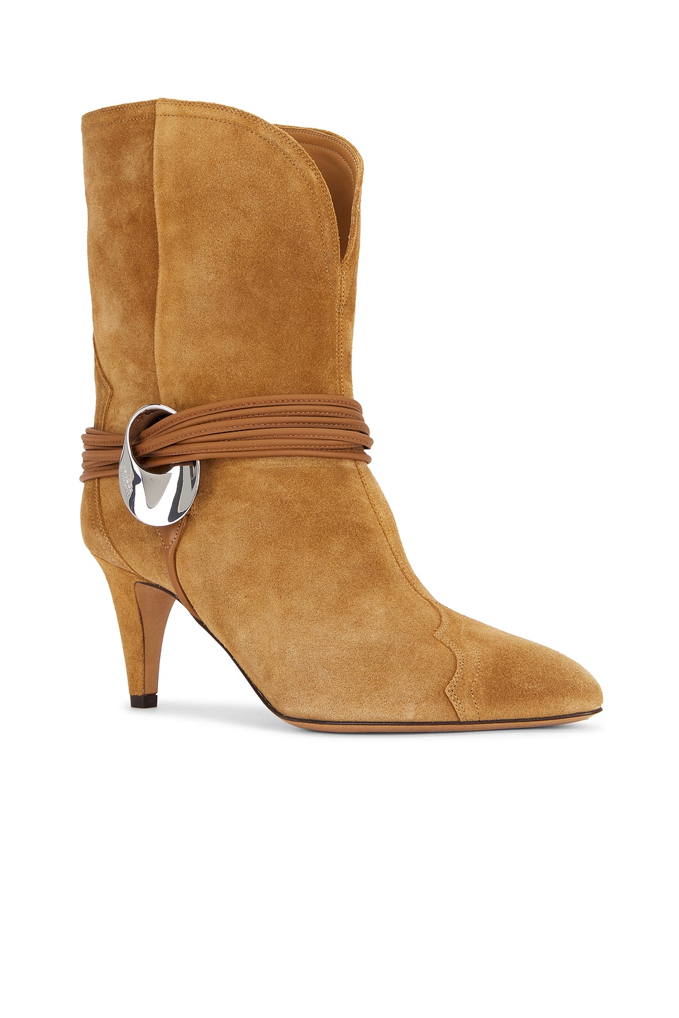 Shop Isabel Marant Dytho Boot In Cognac