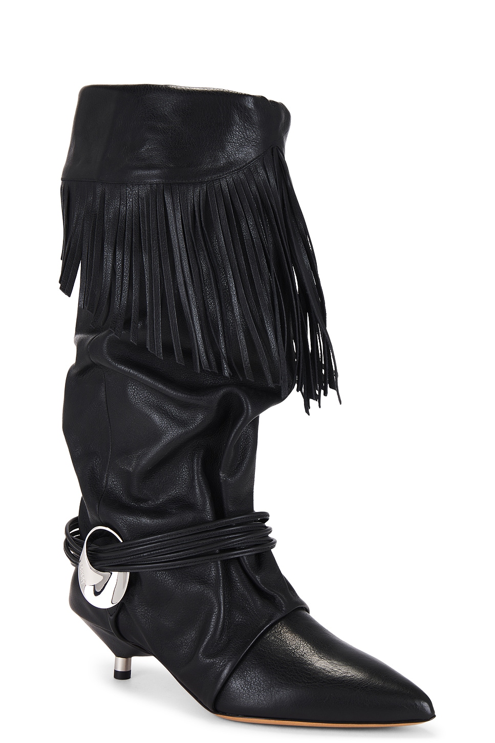 Shop Isabel Marant Elten Boot In Black