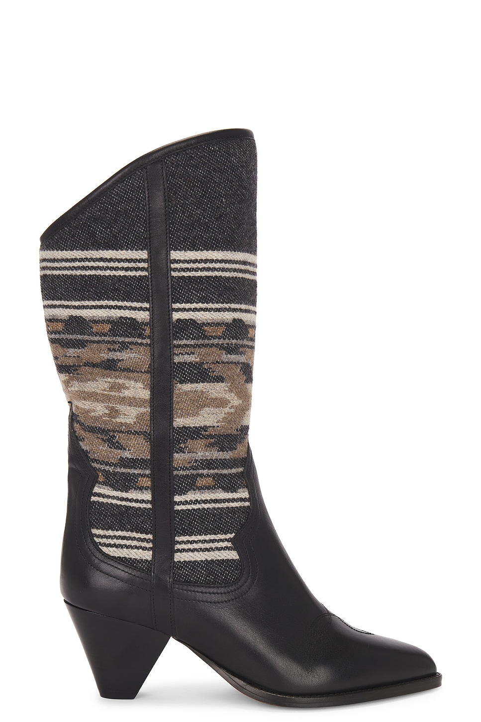 Image 1 of Isabel Marant Lijita Boot in Faded Black