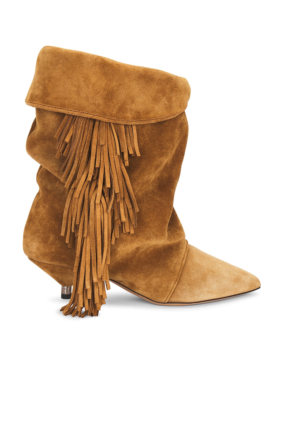 Image 1 of Isabel Marant Edrik Fringes Boot in Cognac