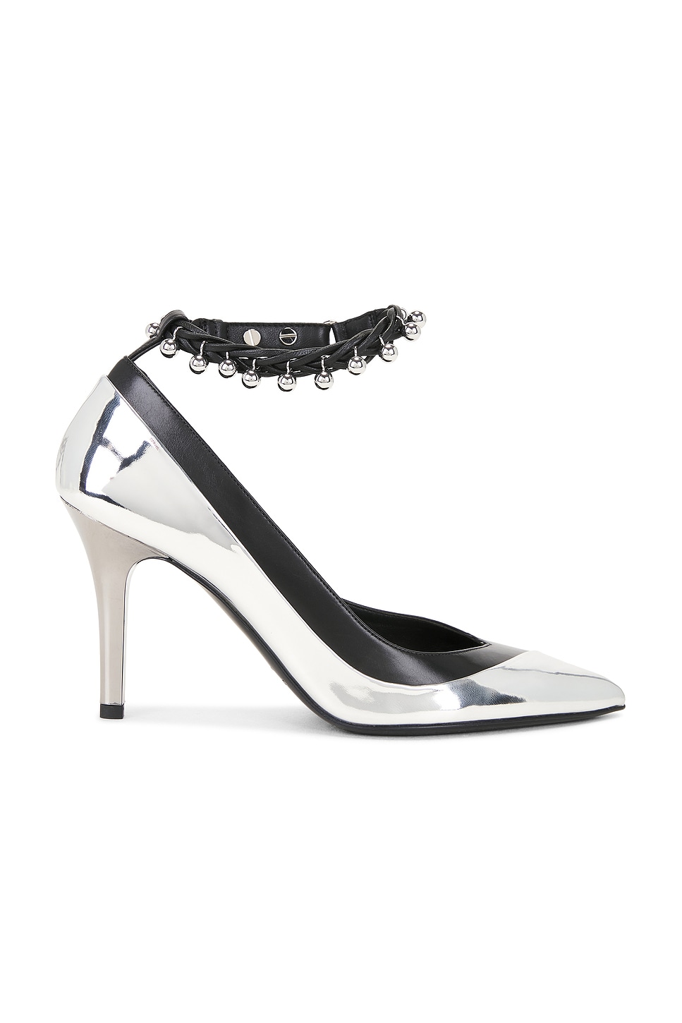 Image 1 of Isabel Marant Peleny Pump in Silver & Black