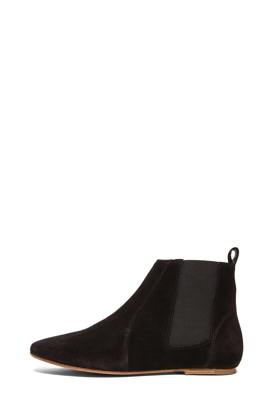 Image 1 of Isabel Marant Dewar Velvet Boots in Black