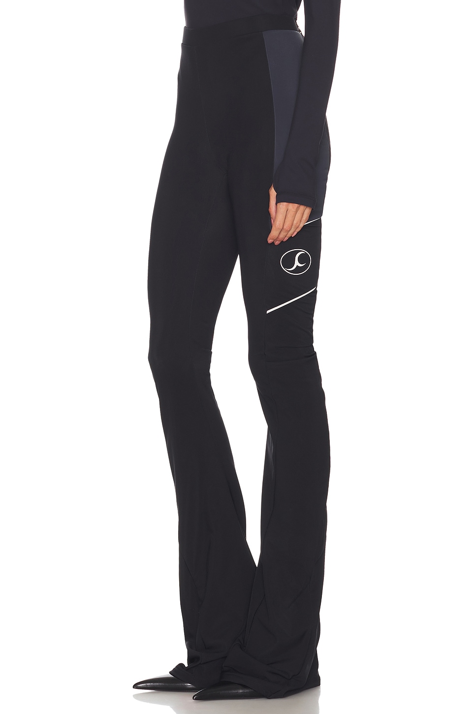Image 1 of Jade Cropper Twisted Pant in Black