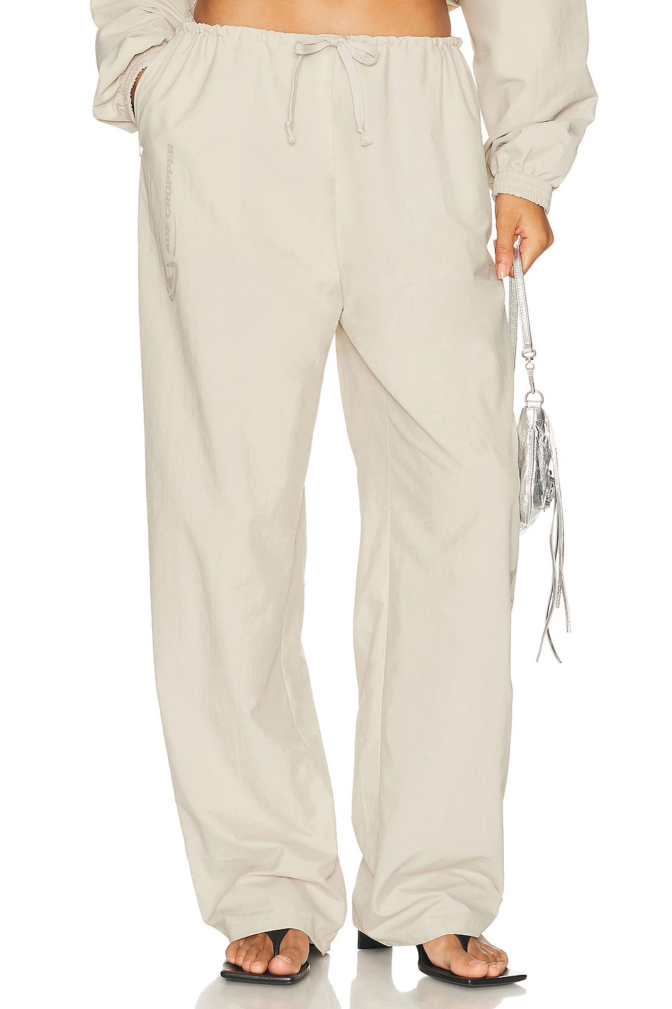 Jade Cropper Track Pant In Animal Print