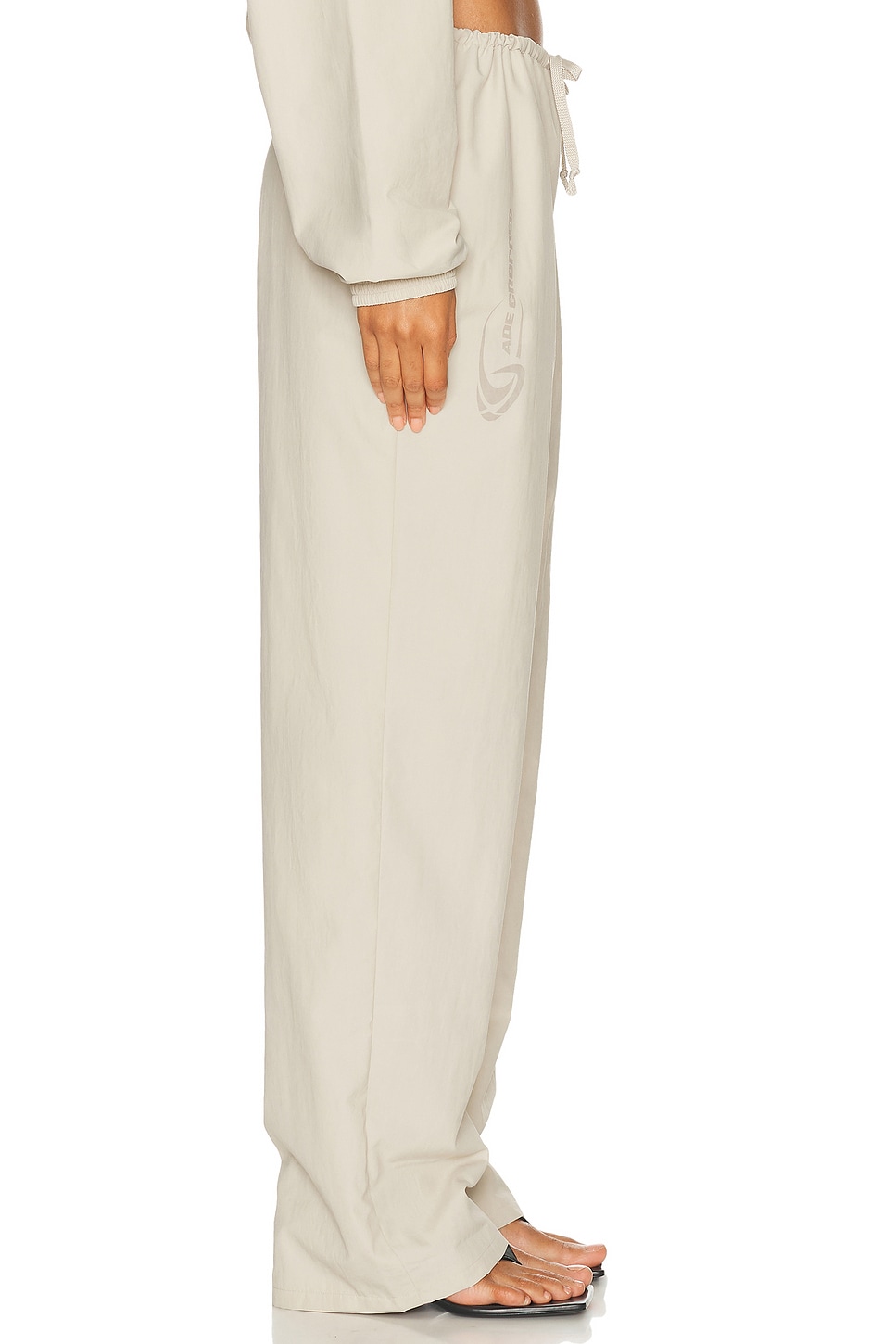 Jade Cropper Track Pant In Animal Print