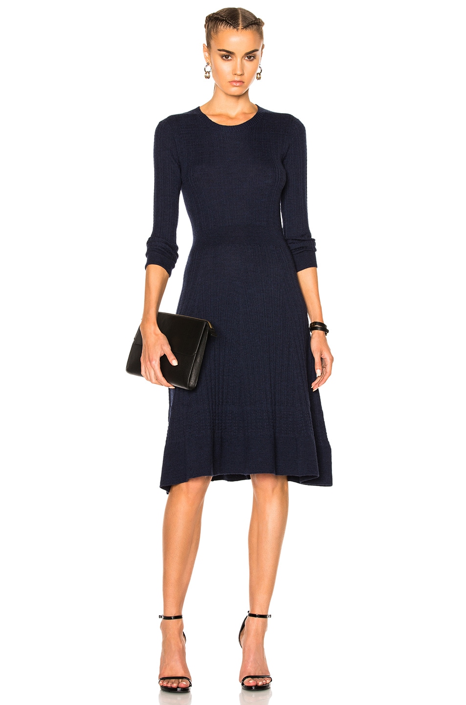 Image 1 of James Perse Vintage A-Line Dress in Navy
