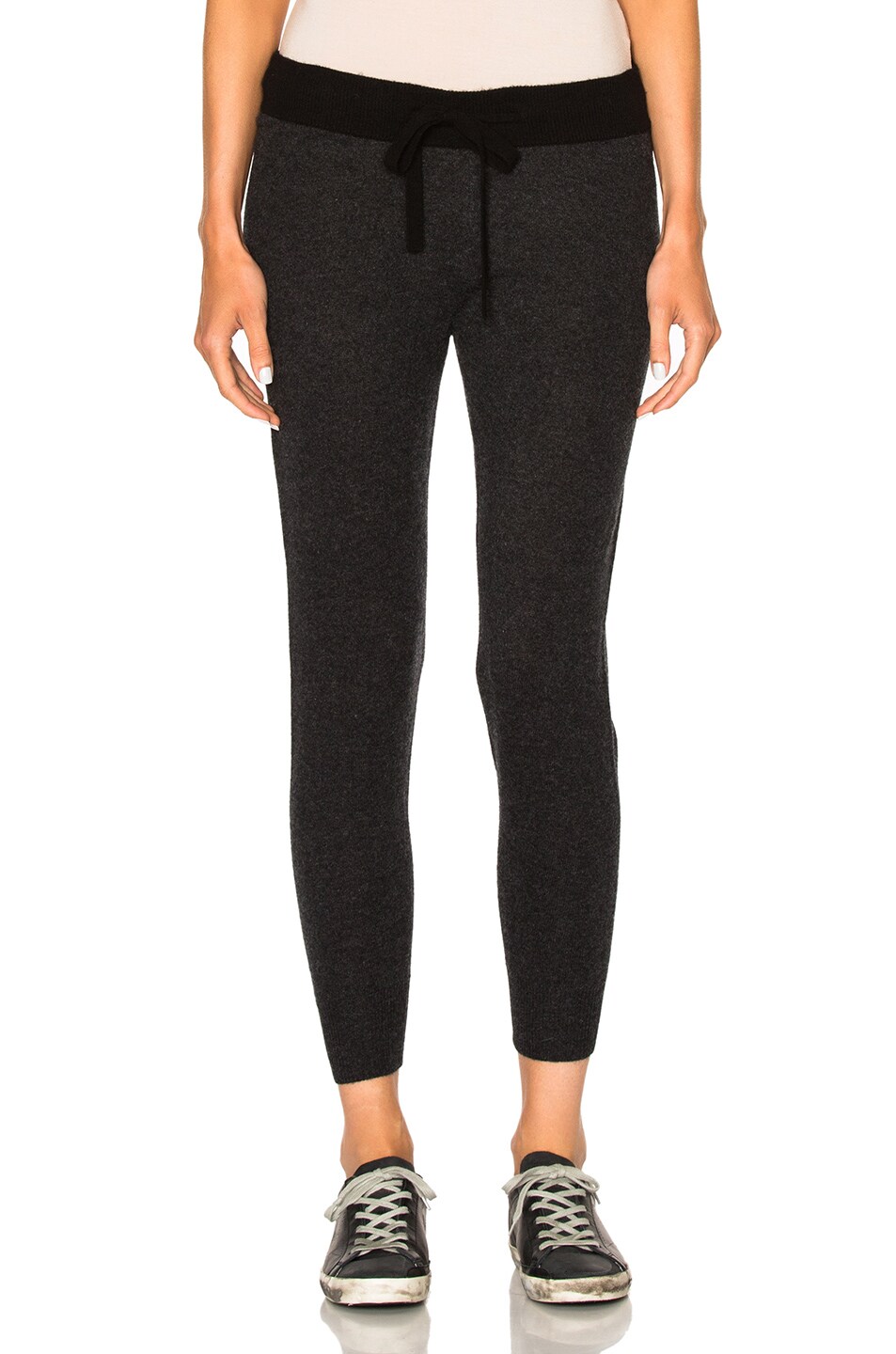 Image 1 of James Perse Cashmere Genie Pants in Anthracite