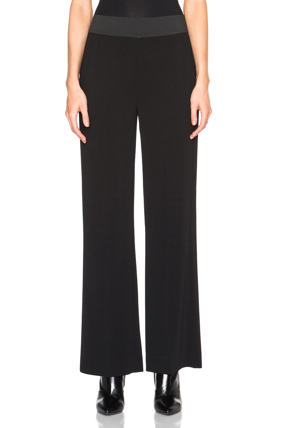 Image 1 of James Perse LIMITED Elastic Waist Pants in Black