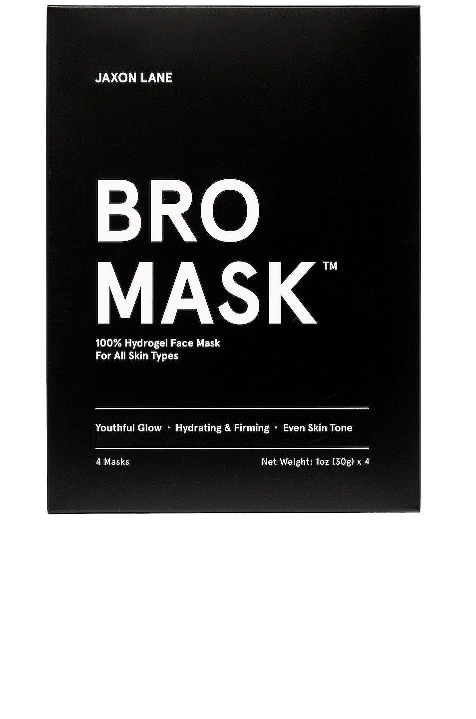 Bro Mask Sheet Mask (box Of 4) in Black