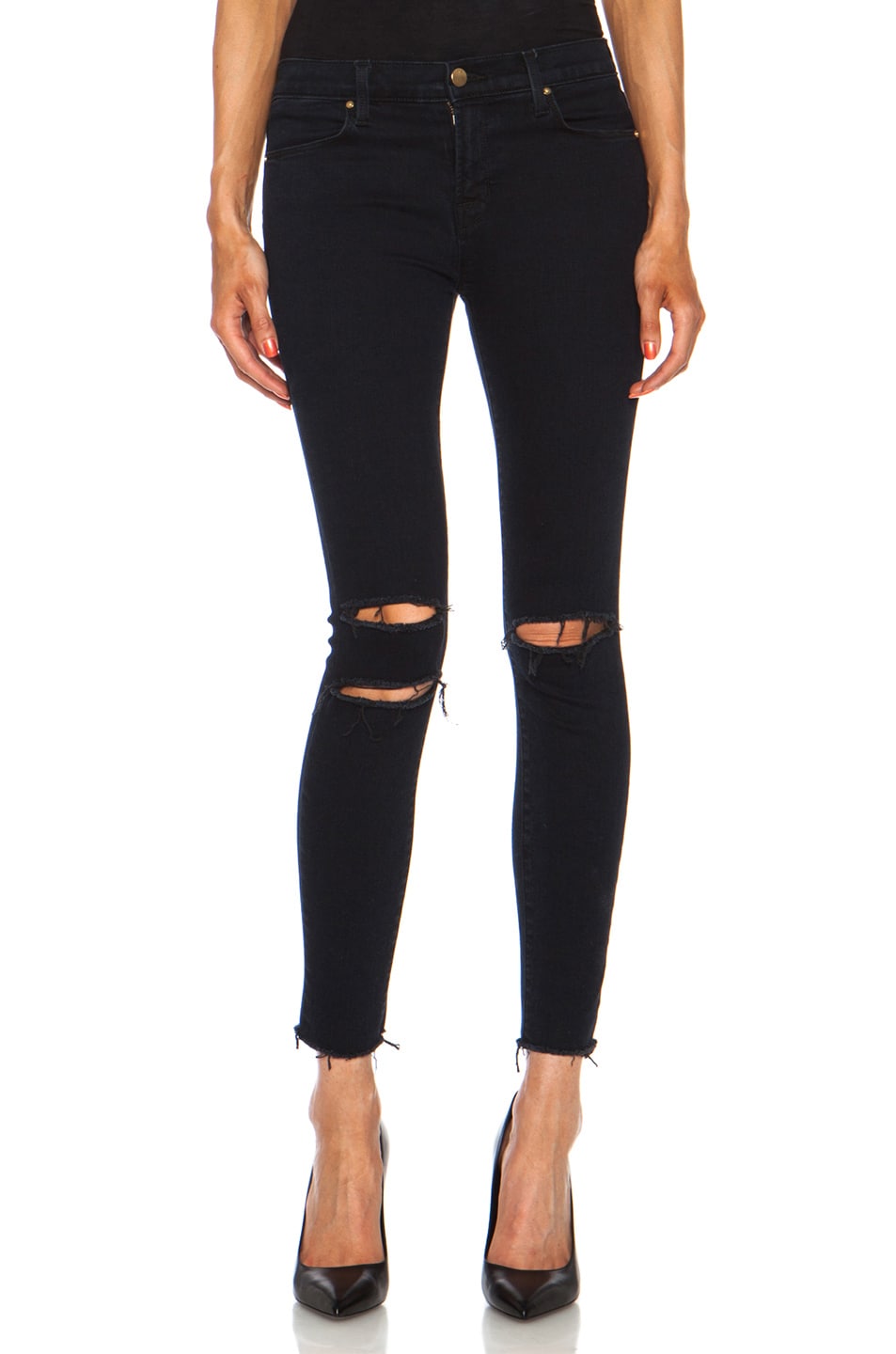 Image 1 of J Brand Photo Ready Mid-Rise skinny in Blue Mercy