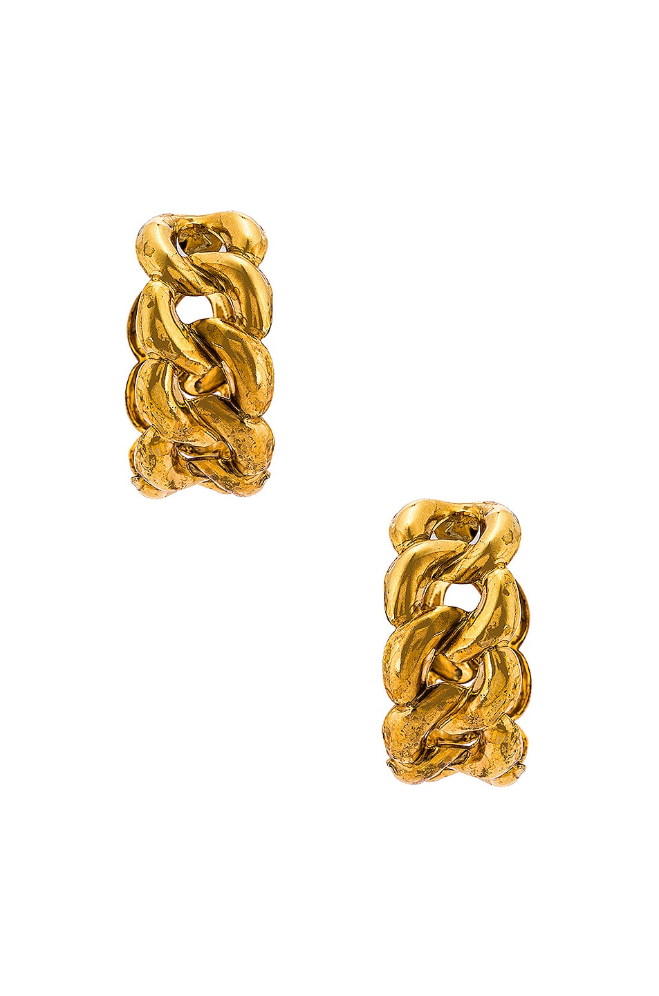 Image 1 of Jennifer Behr Tara Hoops Earrings in Gold