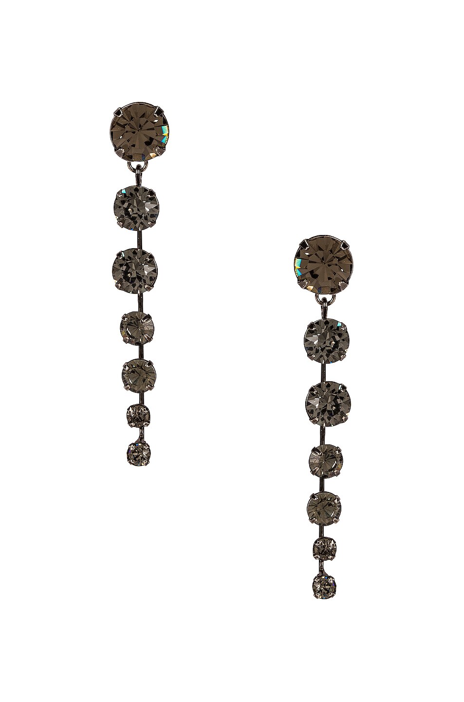 Image 1 of Jennifer Behr Tala Earrings in Black Diamond