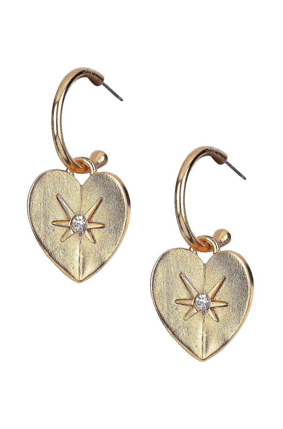 Image 1 of Jennifer Behr Romeo Hoop Earrings in Gold