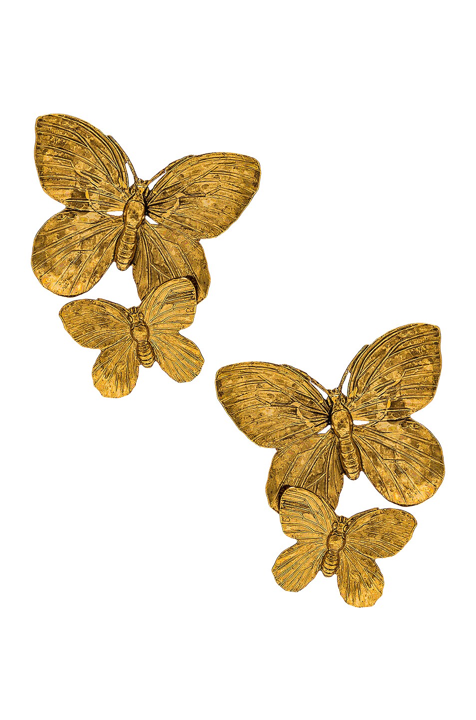 Image 1 of Jennifer Behr Papillon Earrings in Gold