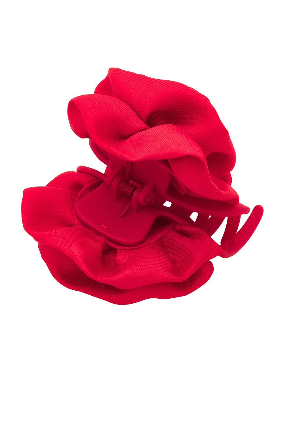 Shop Jennifer Behr Rose Jaw Clip In Red