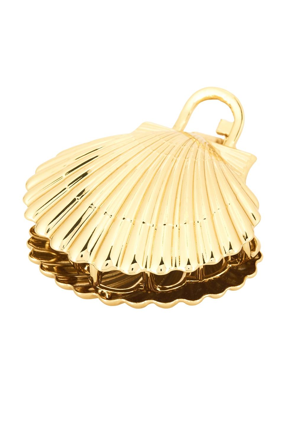 Siren Jaw Clip in Metallic Gold