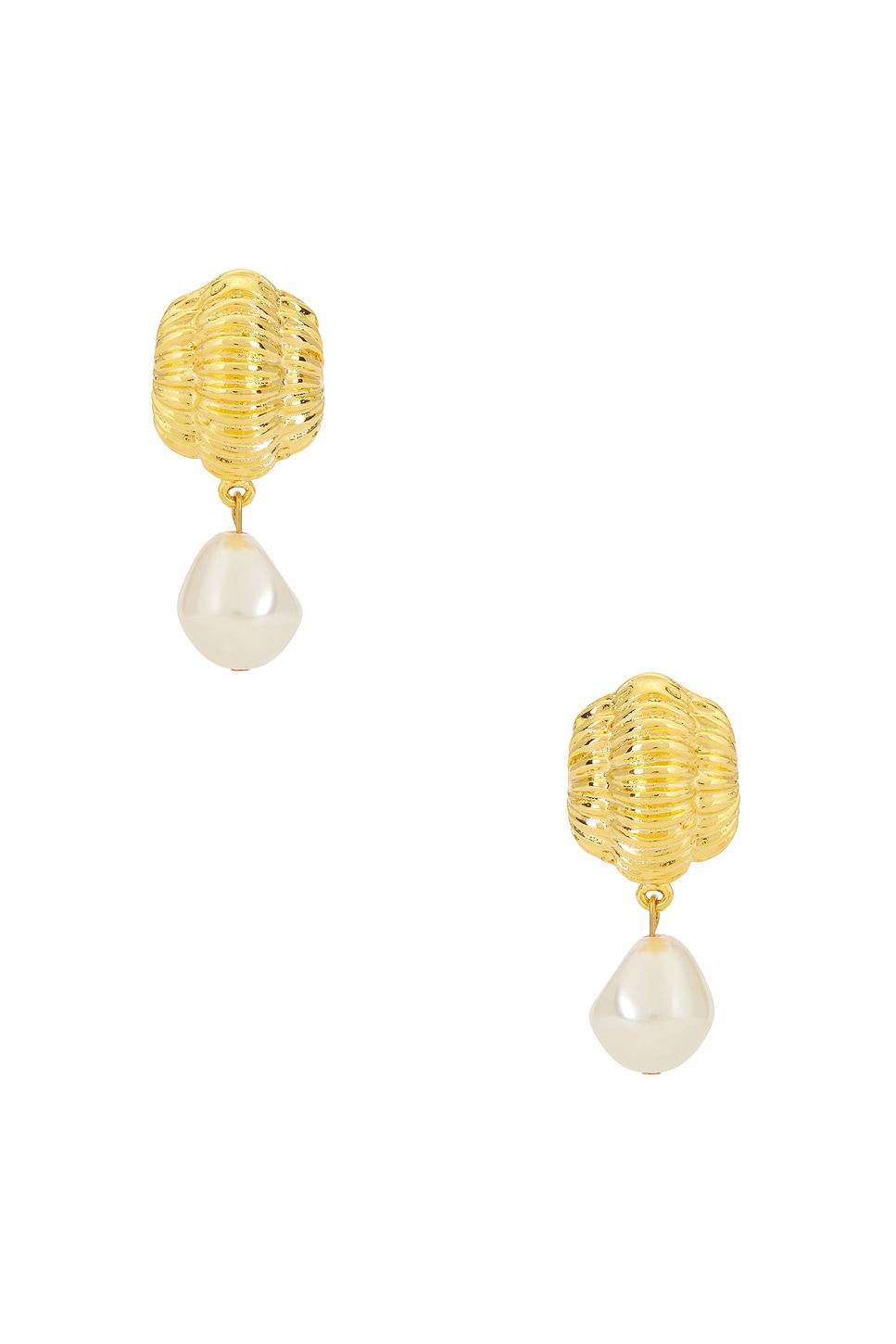 Asha Earrings in Ivory