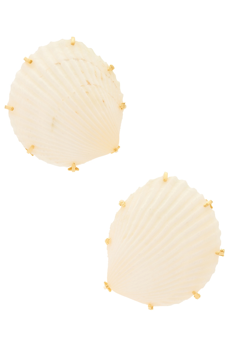 Deryn Earrings in Ivory