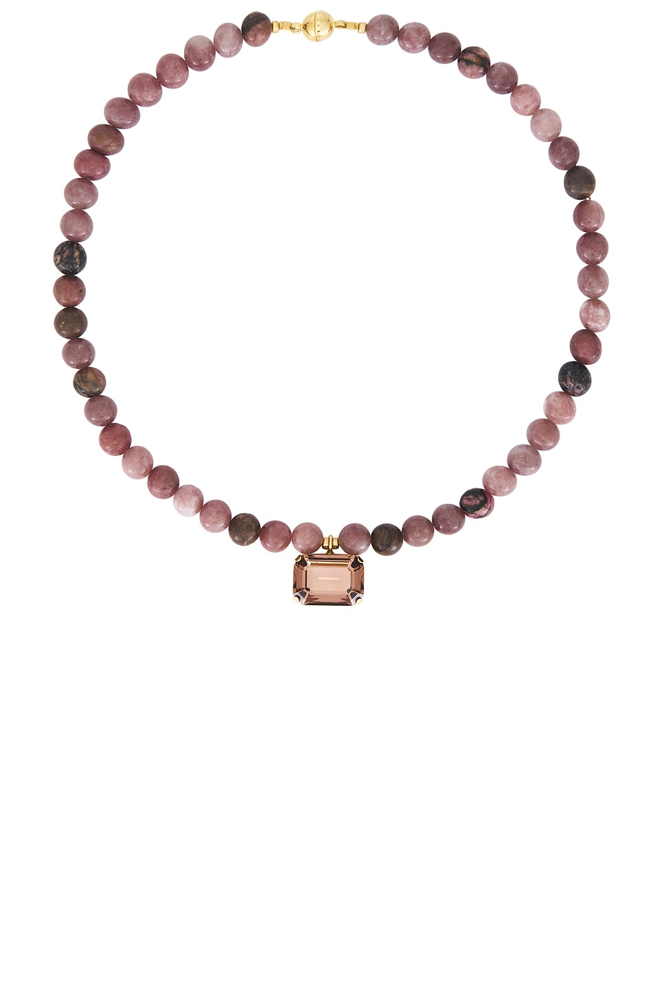 Image 1 of Jennifer Behr Sidonie Necklace in Rhodonite