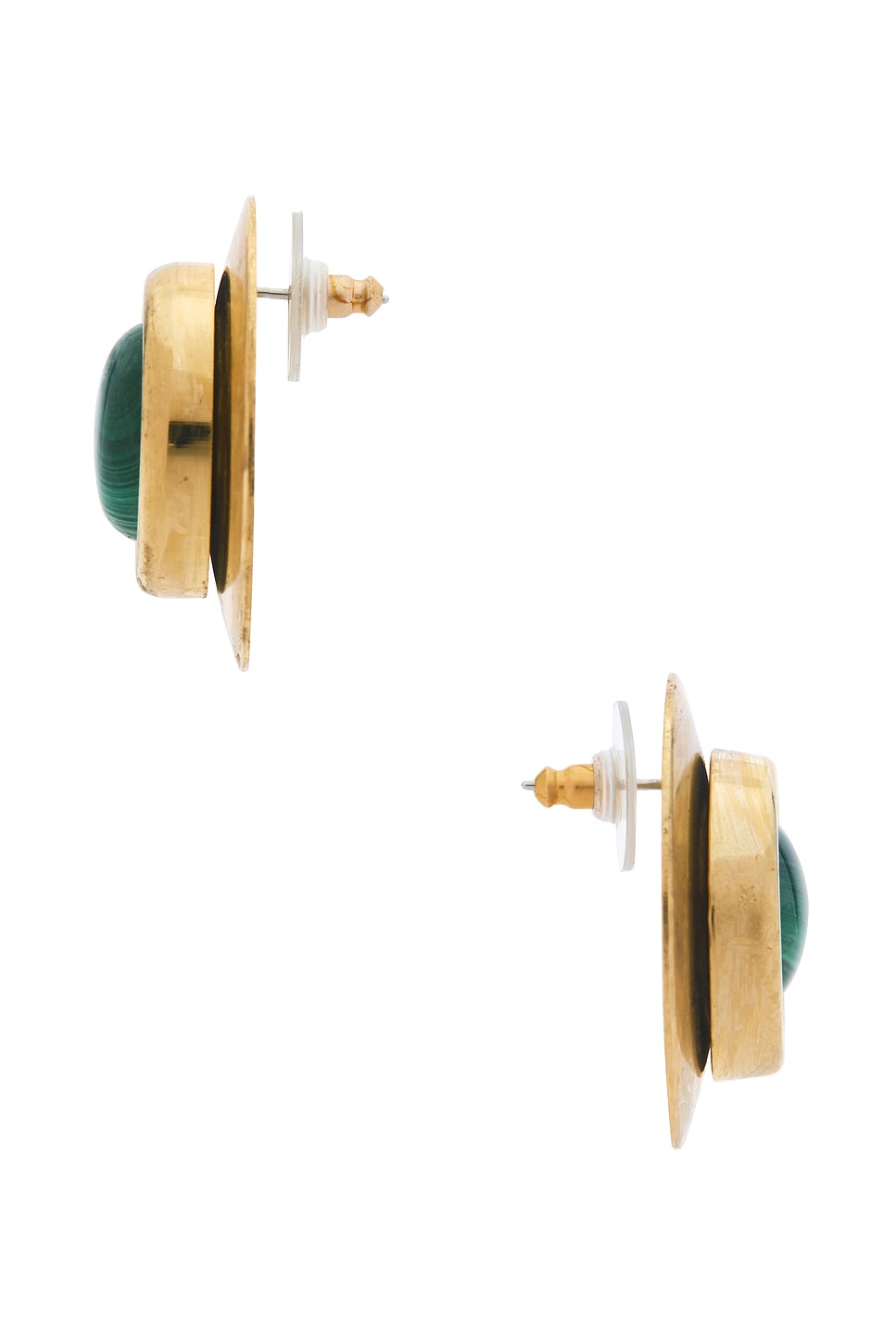 Jennifer Behr Alva Earrings In Green