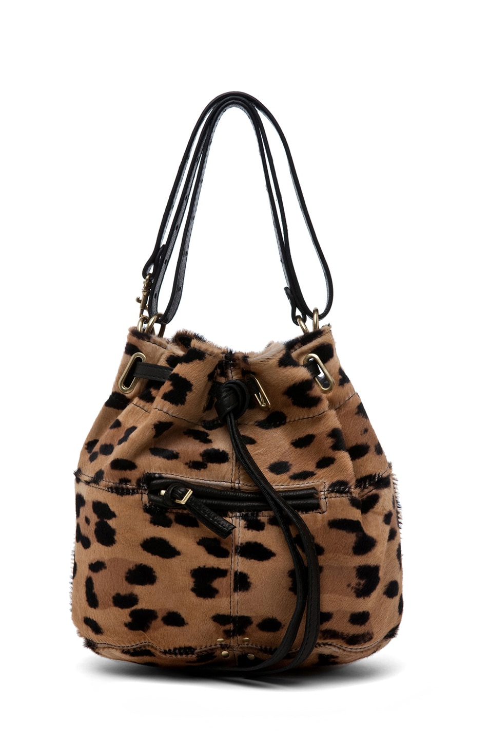 Image 1 of Jerome Dreyfuss Alain S Bag in Classic Leopard