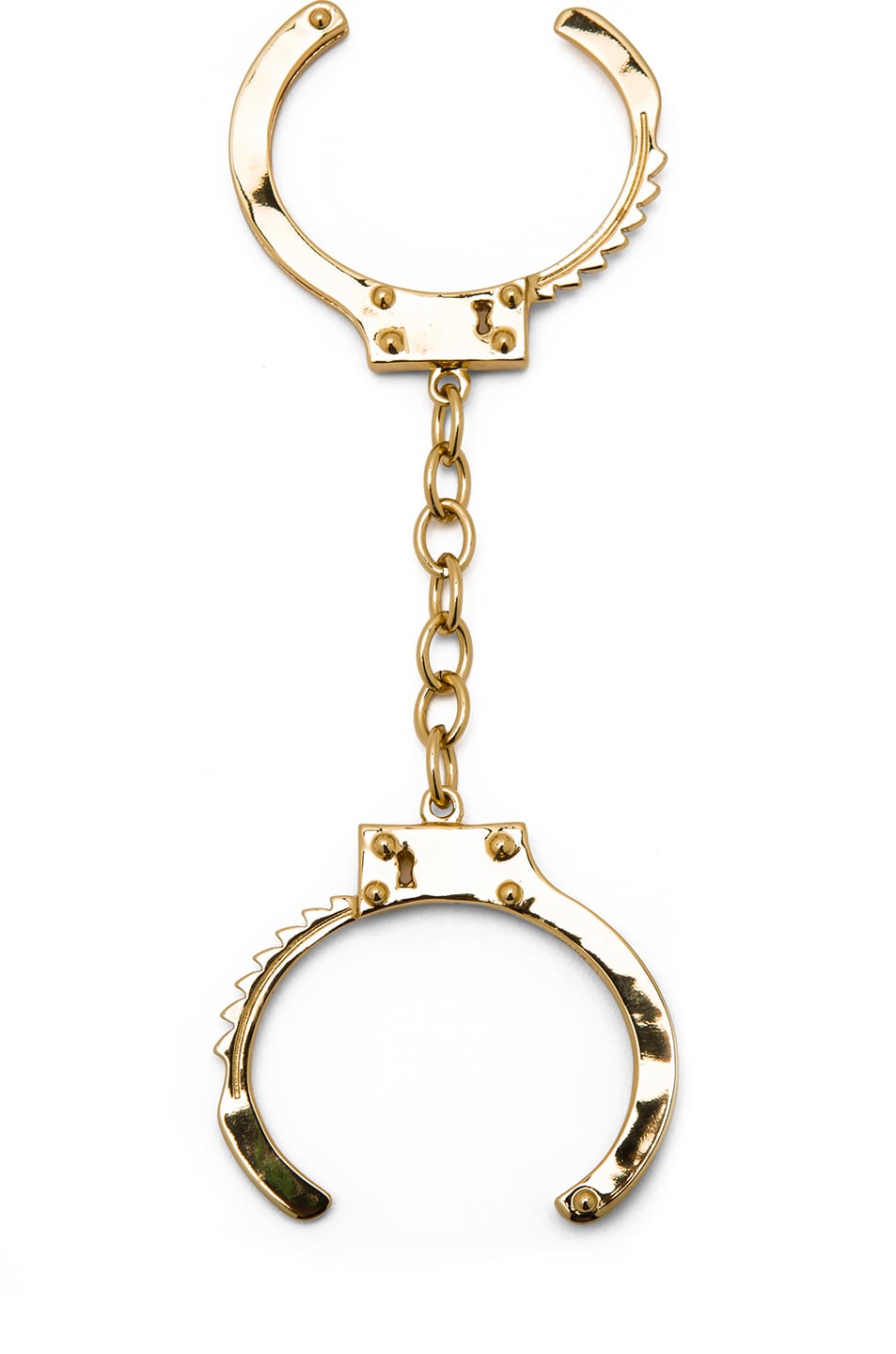 Image 1 of Jennifer Fisher Handcuff Cuffs in Brass