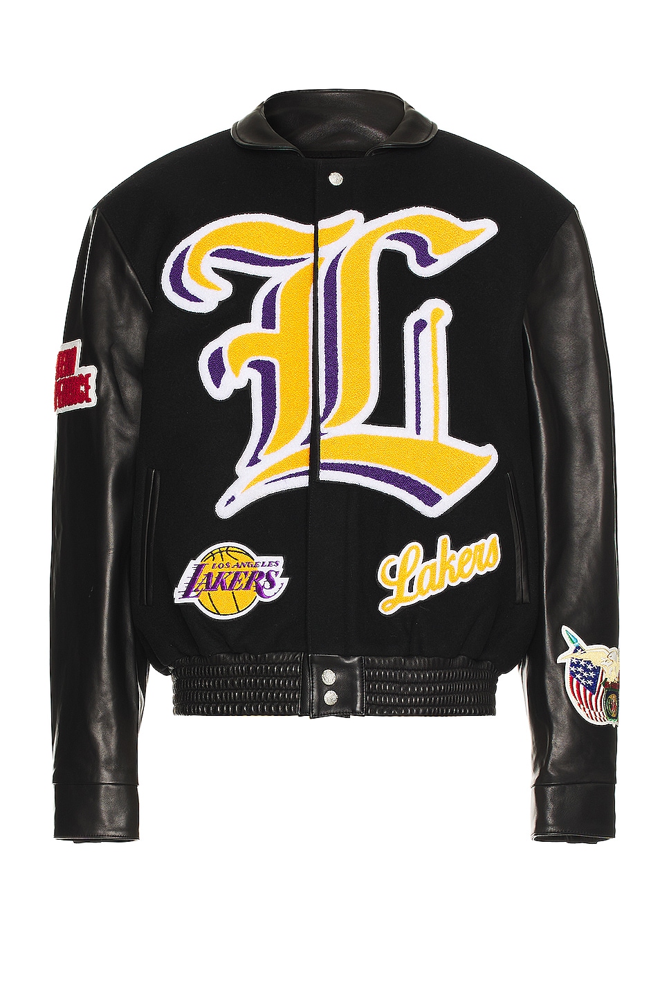 Image 1 of Jeff Hamilton Lakers Jacket in Black