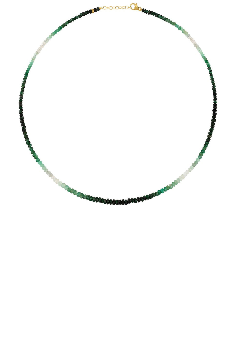 Jia Jia Ombre Emerald Necklace