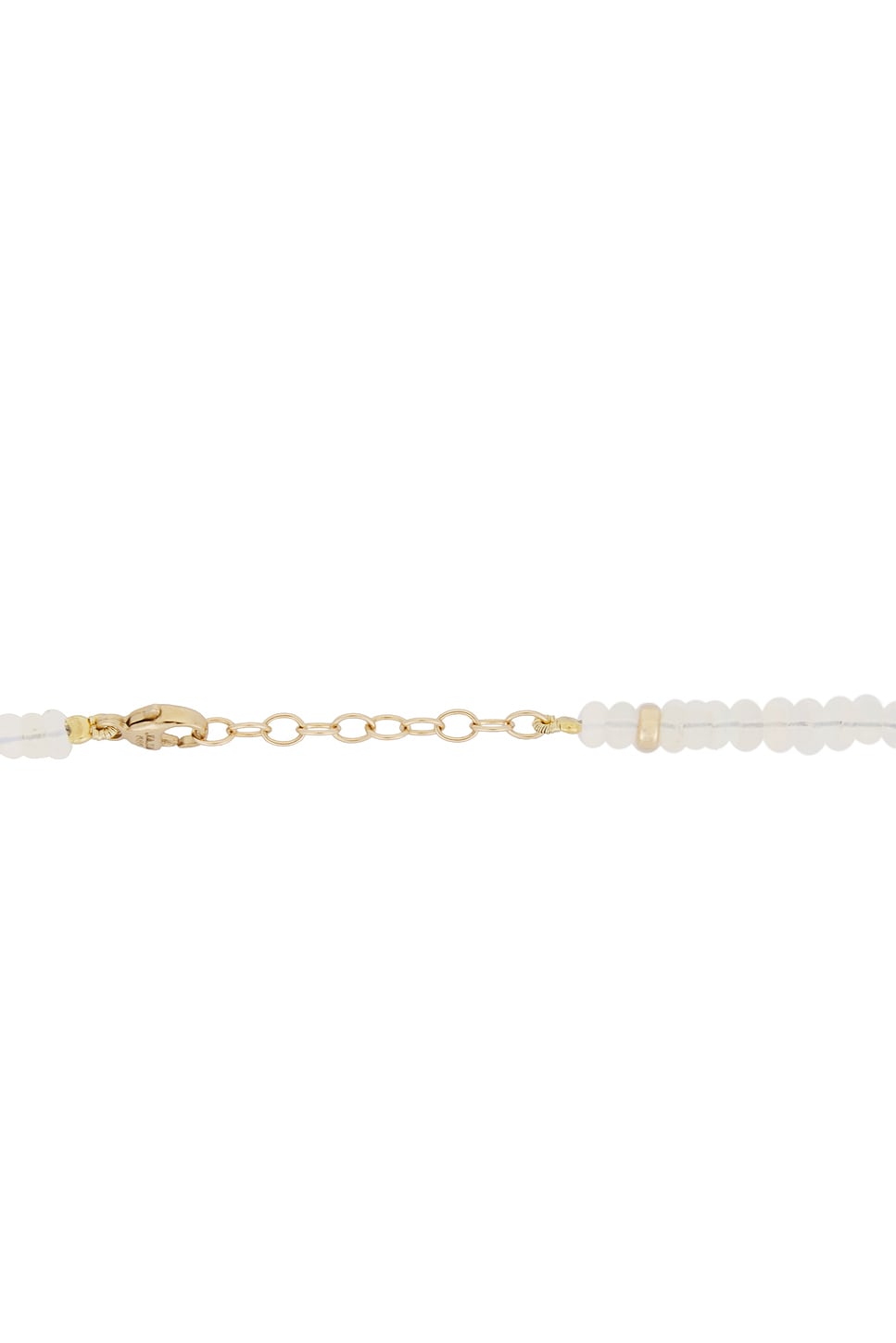 Image 1 of Jia Jia Mini Ethiopian Opal Necklace in White