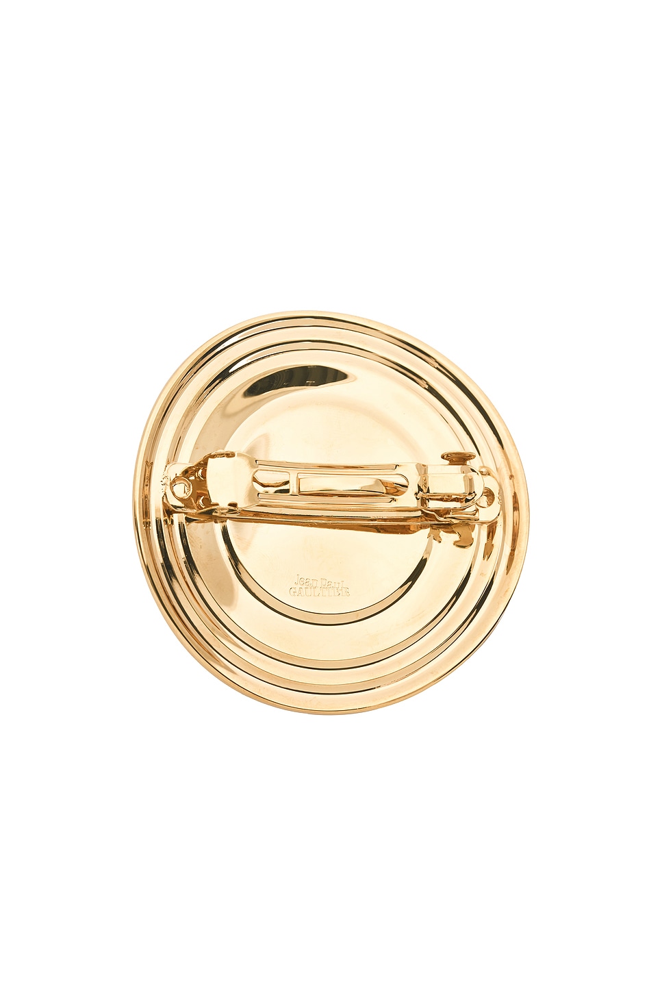 Jean Paul Gaultier Pull Tab Can Hair Clip In Gold