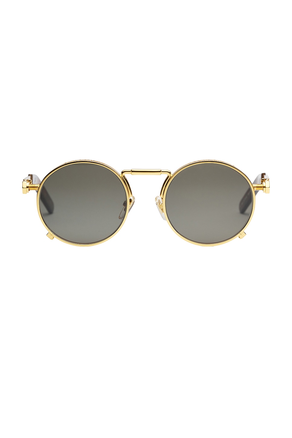 Shop Jean Paul Gaultier Resort Sunglasses In Gold