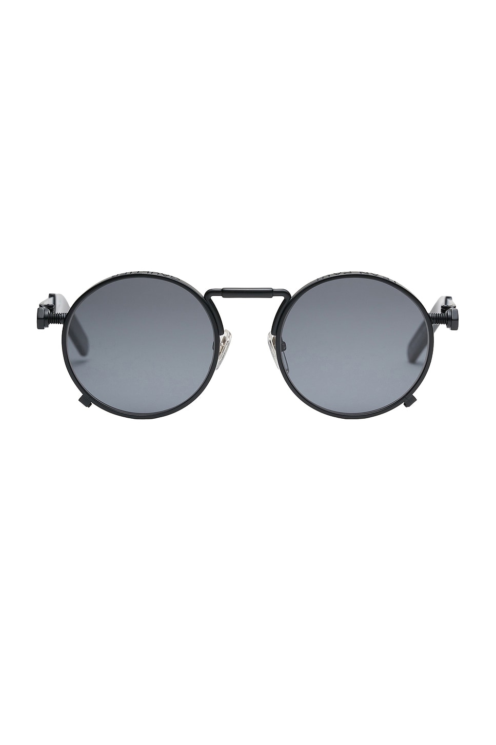 Shop Jean Paul Gaultier Resort Sunglasses In Black