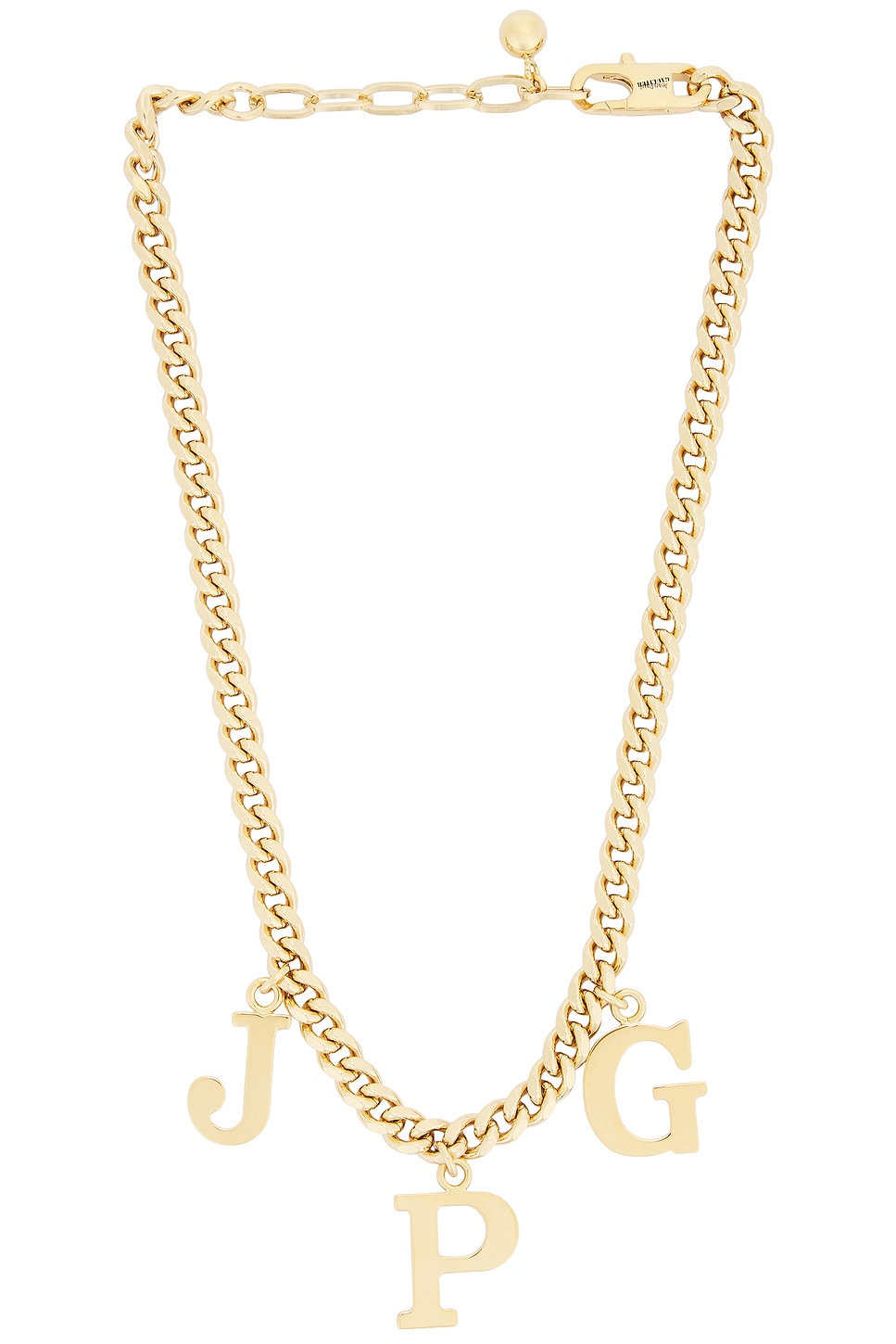 Image 1 of Jean Paul Gaultier JPG Necklace in Gold