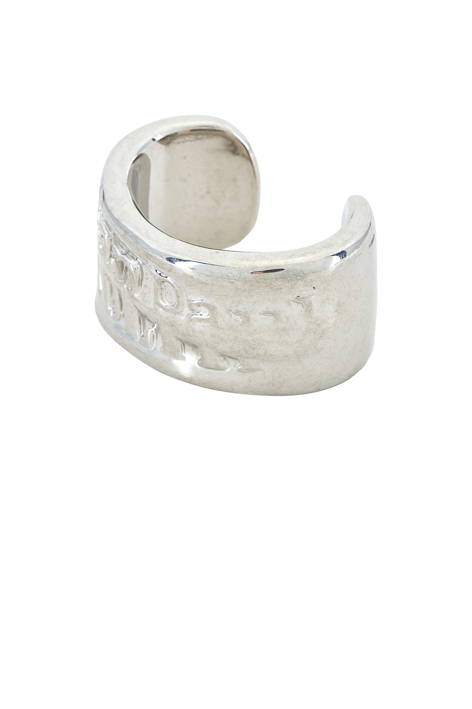 Image 1 of Jean Paul Gaultier Logo Bracelet in Silver