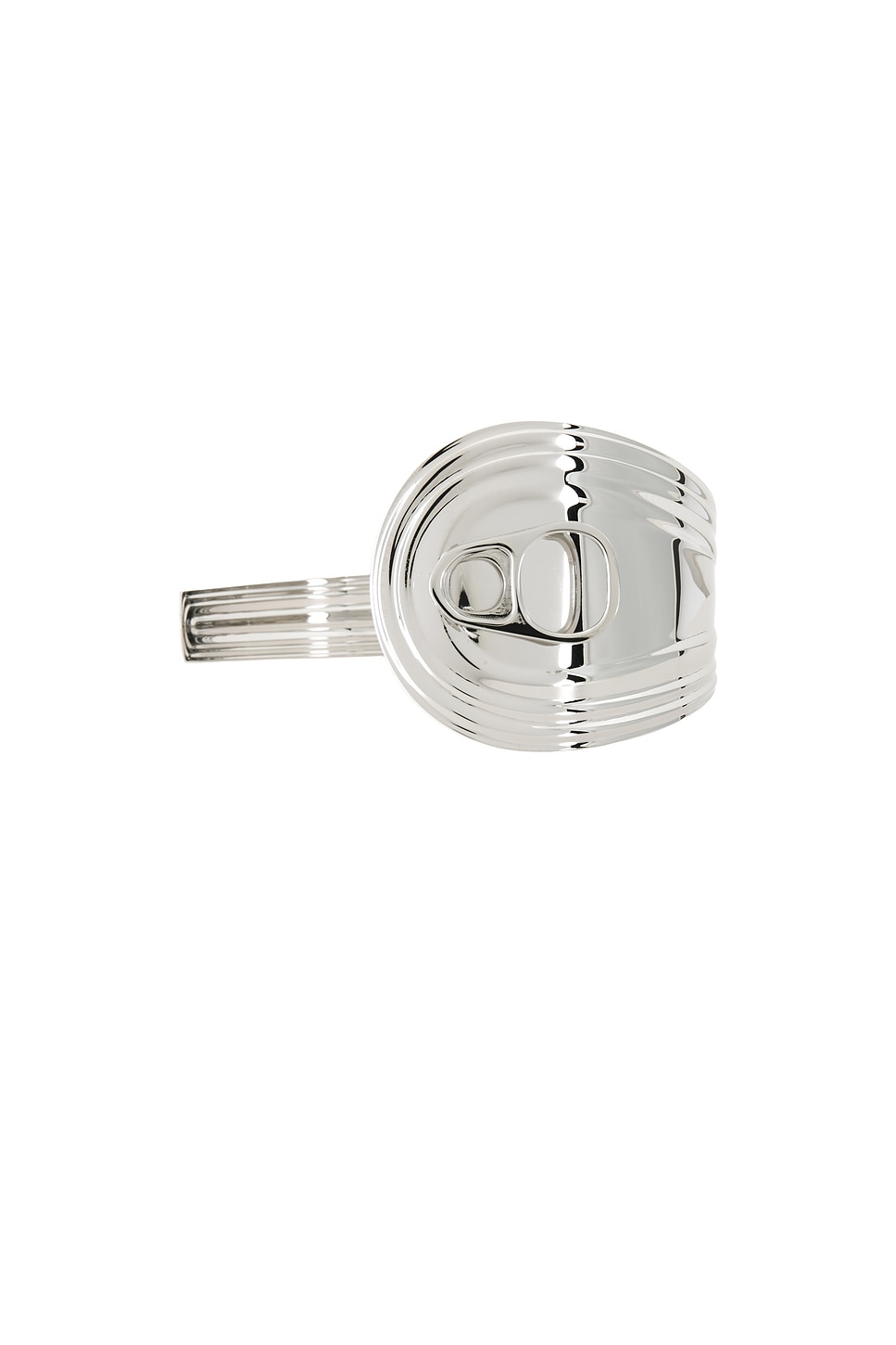Image 1 of Jean Paul Gaultier Pull Tab Can Necklace in Silver