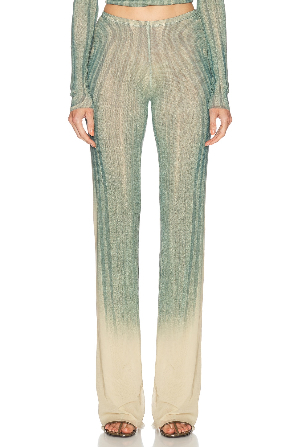 Spiral Trouser in Sage