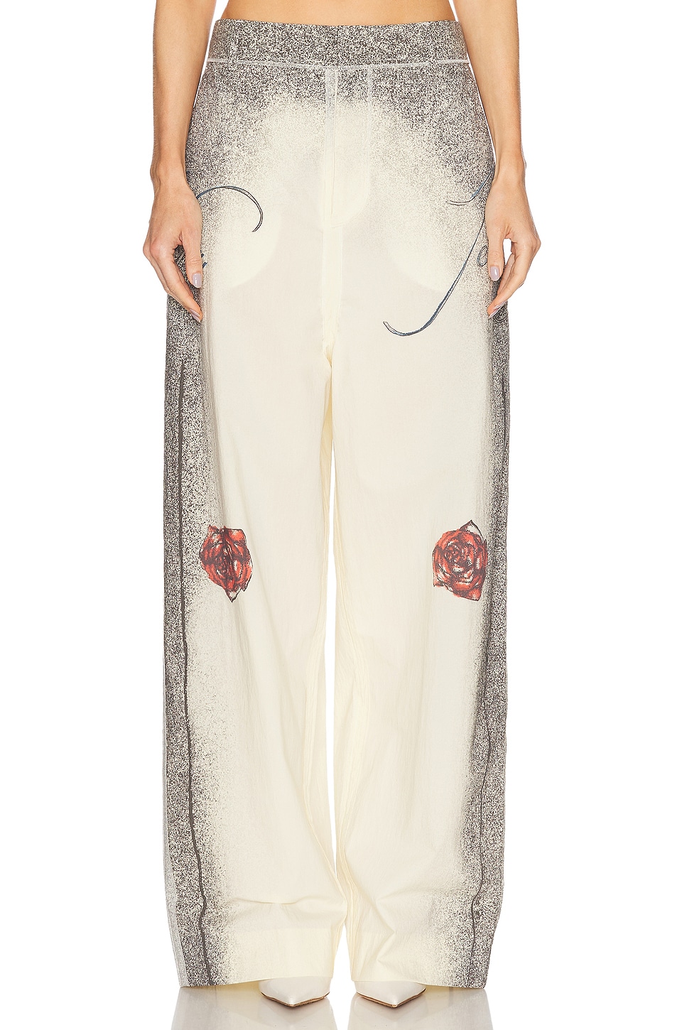 Tattoo Tailored Pant in Cream