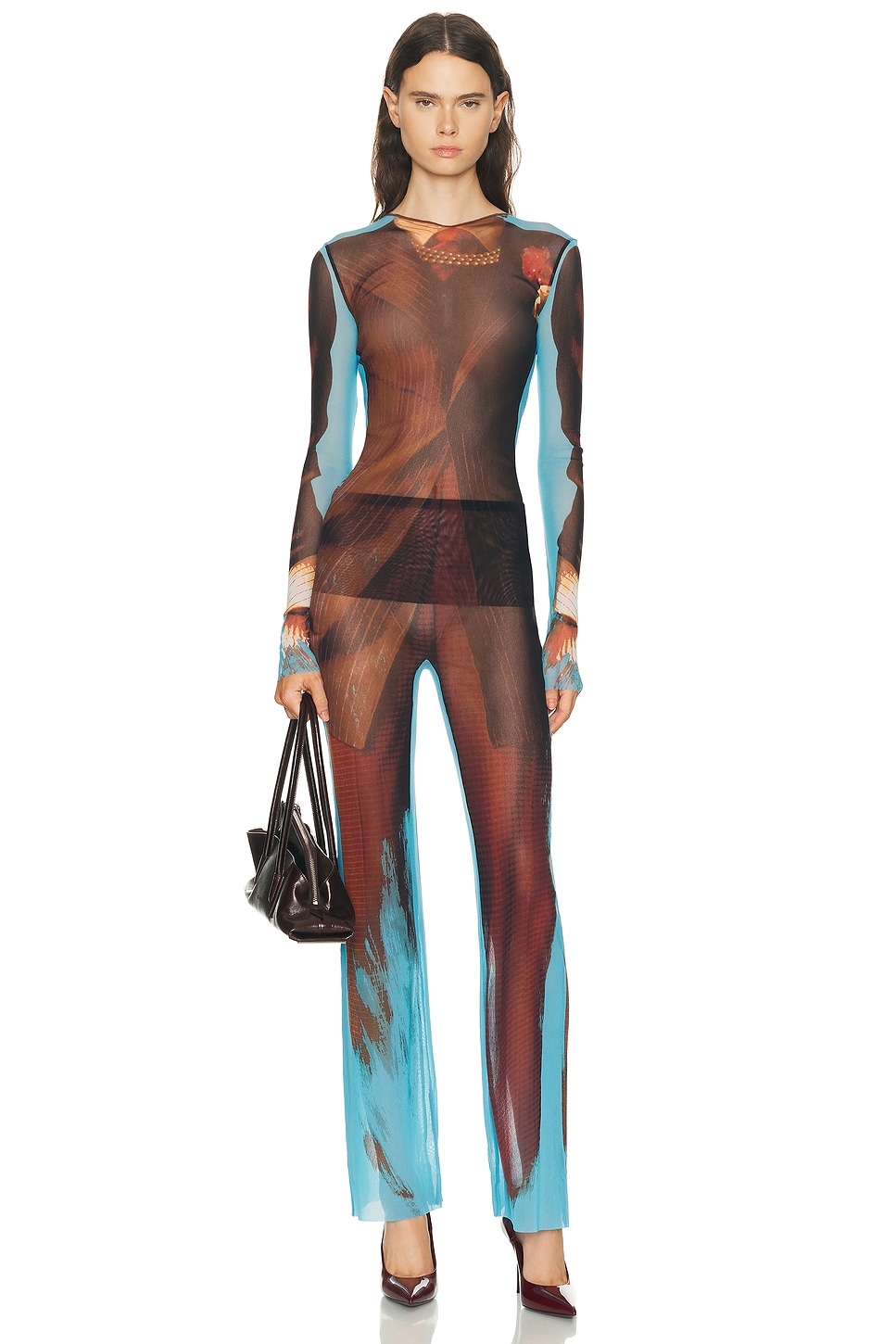 JEAN PAUL GAULTIER 테니스 의상 탑