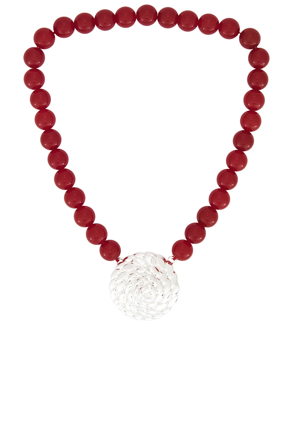 Julietta Spiral Necklace In Multi
