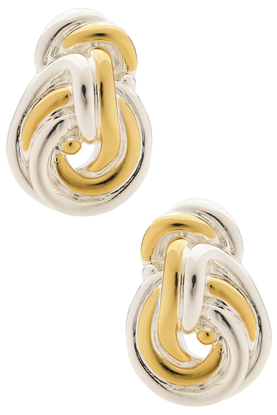 Julietta Knot Earrings In Multi
