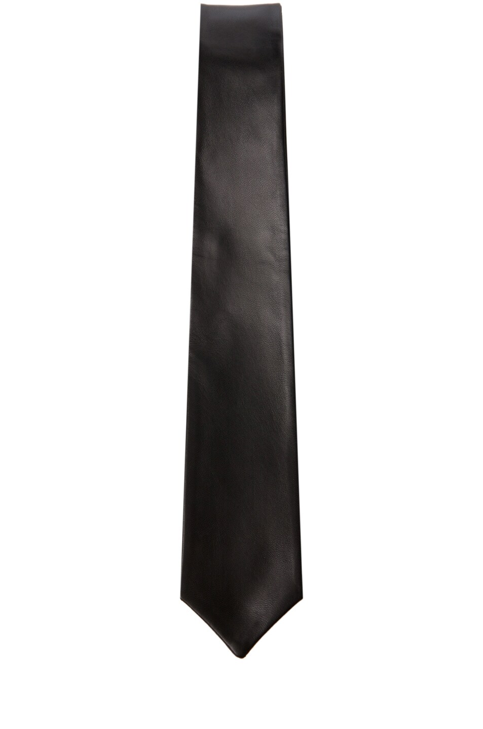 Image 1 of Jil Sander Leather Tie in Black