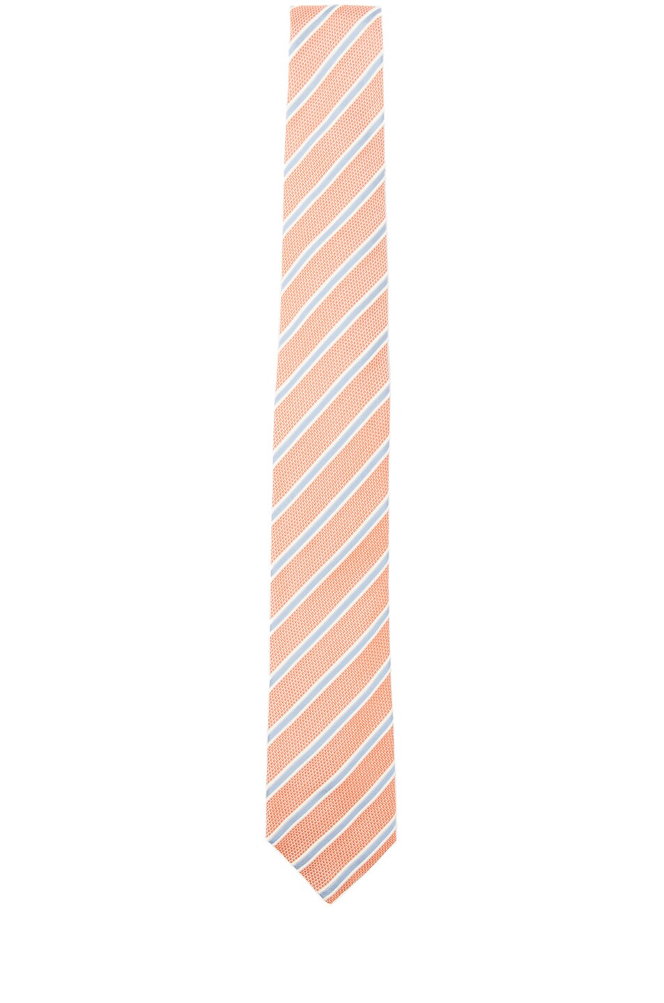 Image 1 of Jil Sander Tie in Orange & Blue