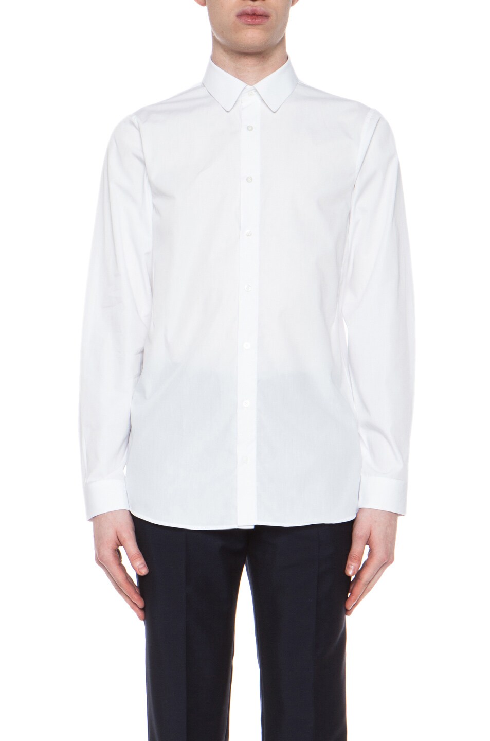 Image 1 of Jil Sander Bomba Cotton Shirt in White