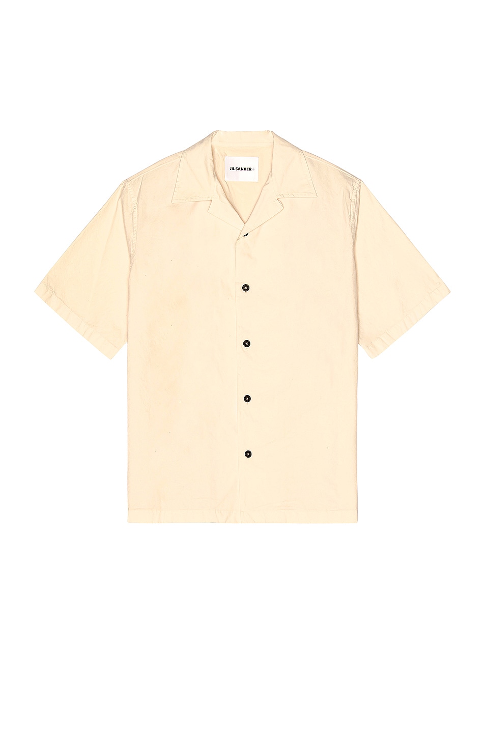 Image 1 of Jil Sander + Cotton Canvas Shirt in Light Pastel