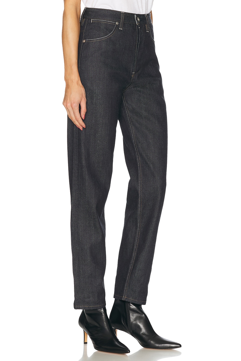Jil Sander Straight Leg In Dark Blue